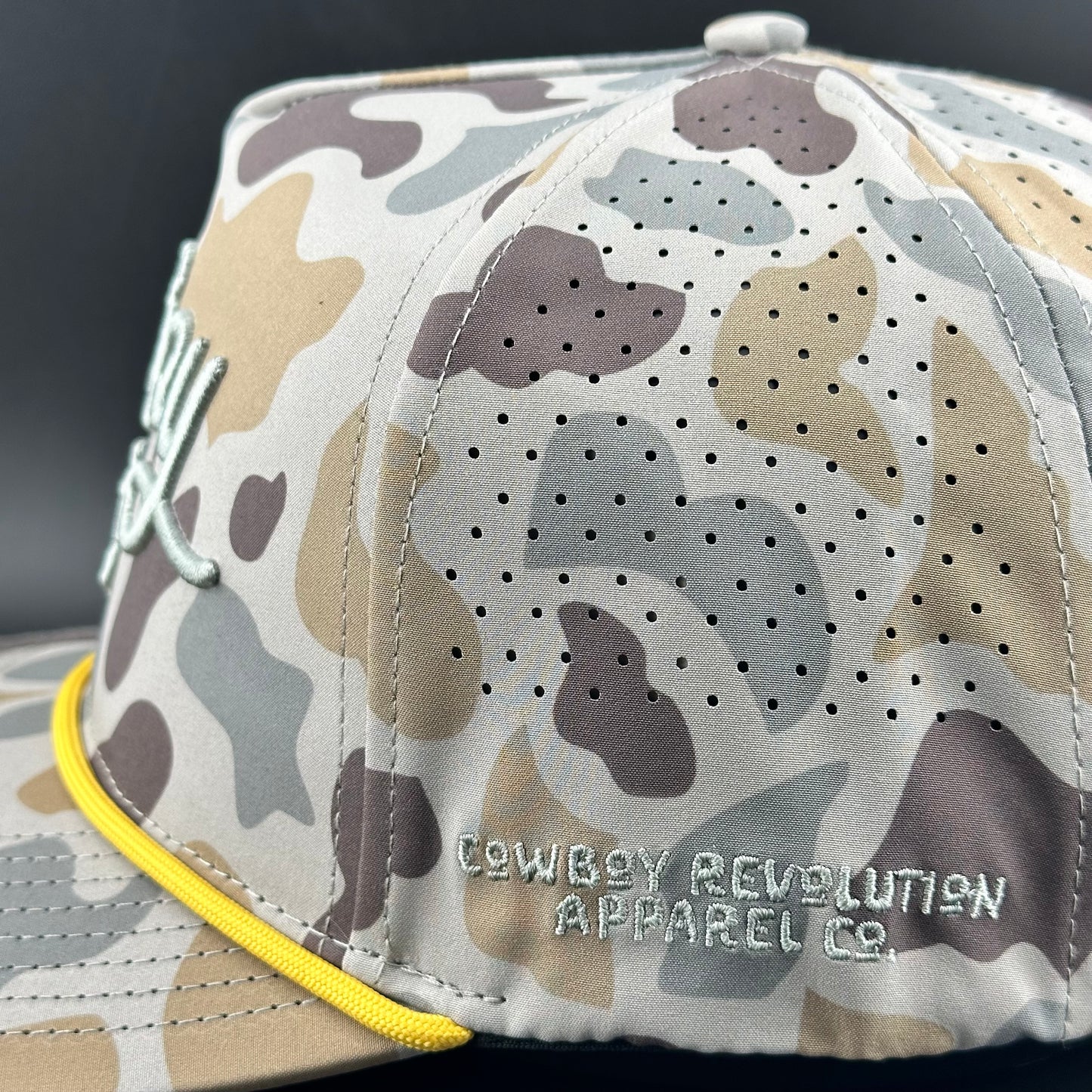 Marshland Camo Script “Cowboy Hat” (Qty 12) *Fall 2025 Pre-Order*