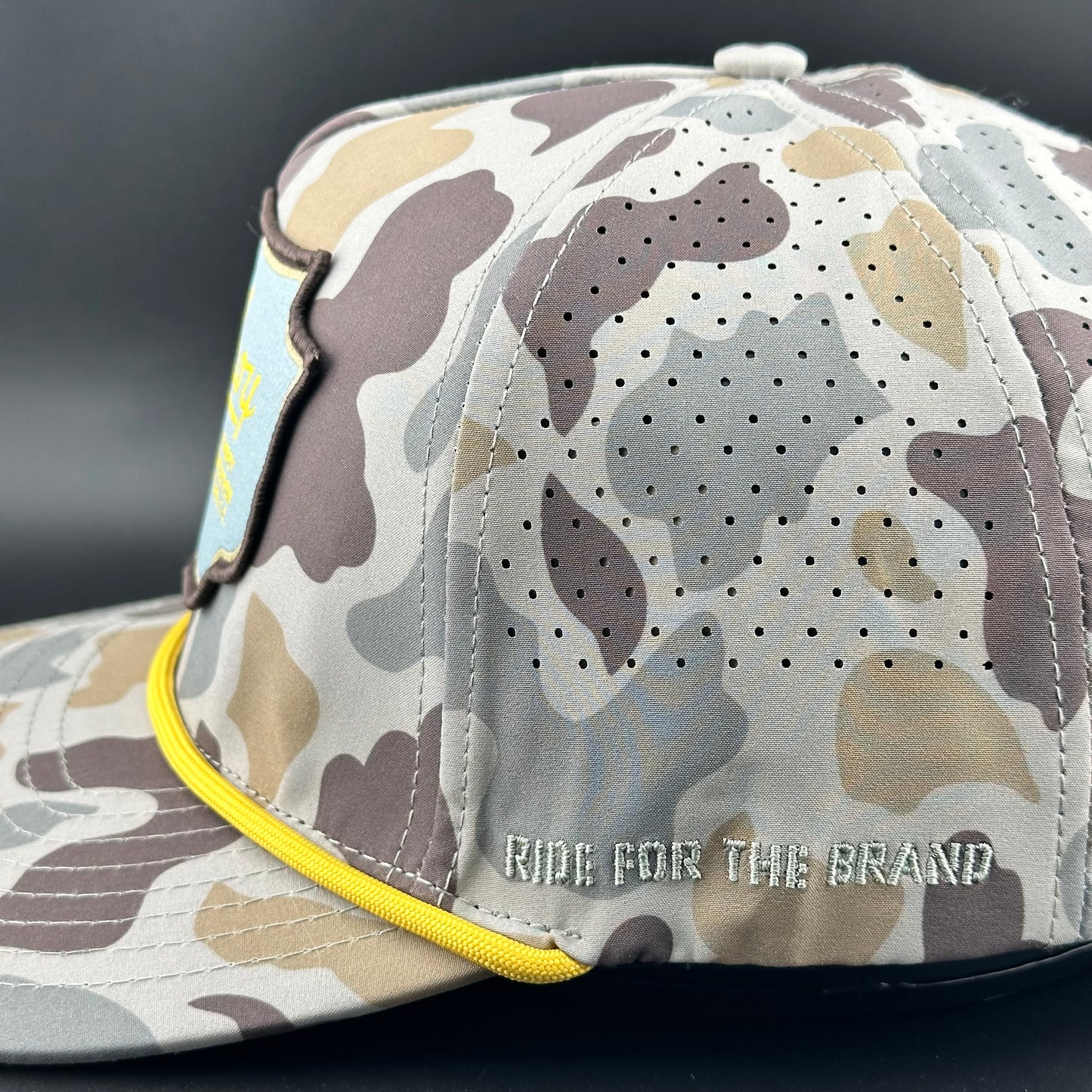 Marshland Camo Patch “Cowboy Hat” (Qty 12)