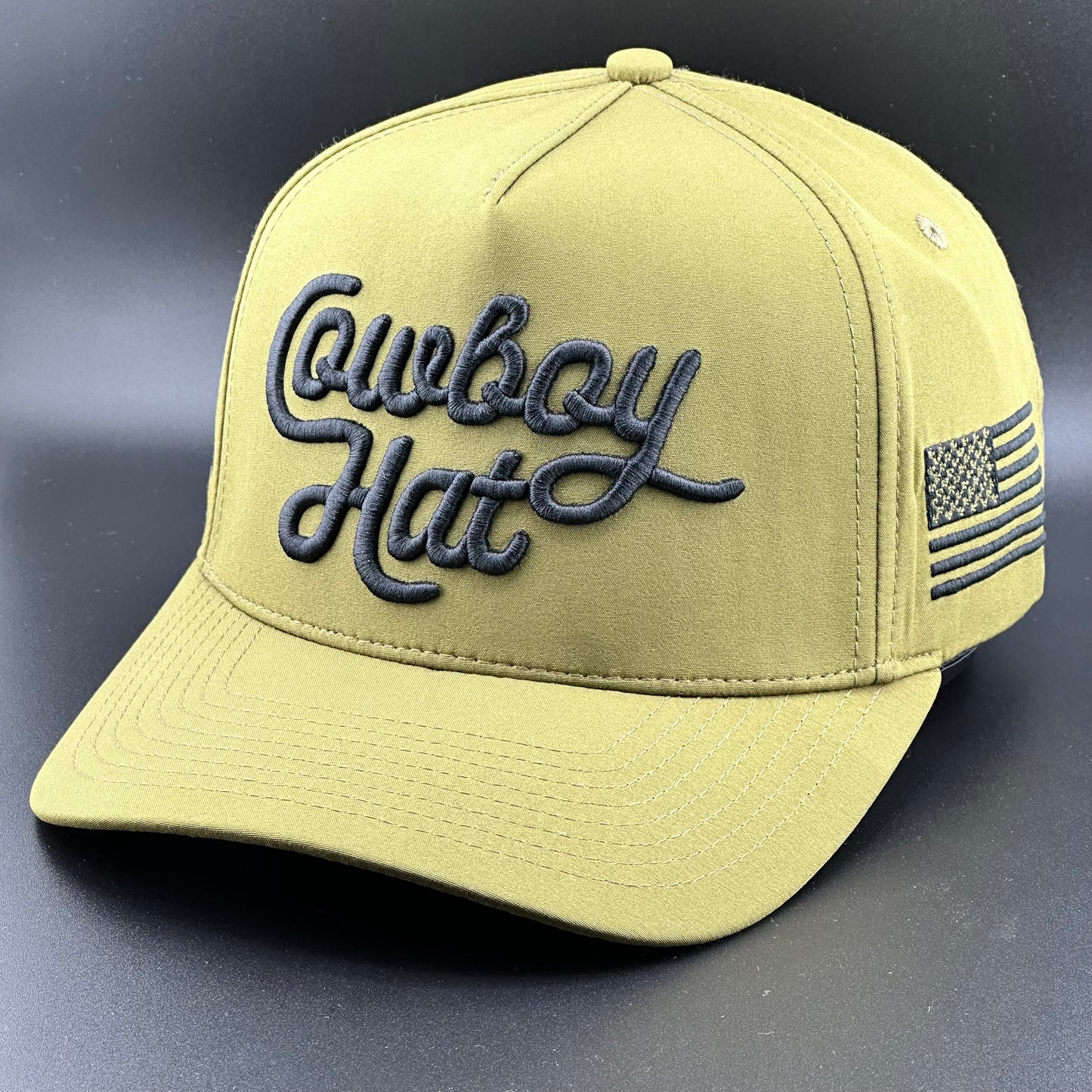 The Veteran “Cowboy Hat” - Cowboy Revolution 5-panel Trucker Hat (QTY 12)