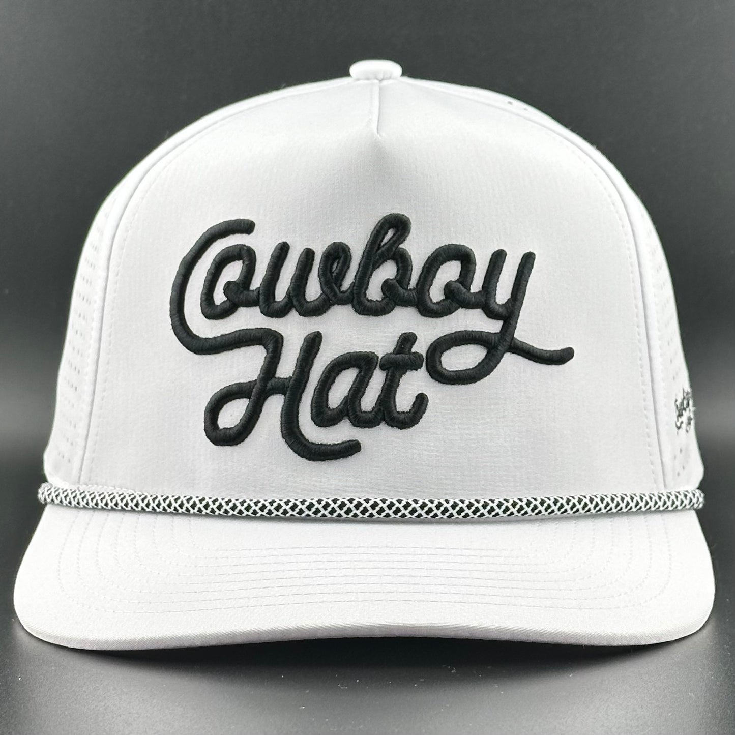 Summer Edition White “Cowboy Hat” - Performance Hat (QTY 12) *Fall 2025 Pre-Order*