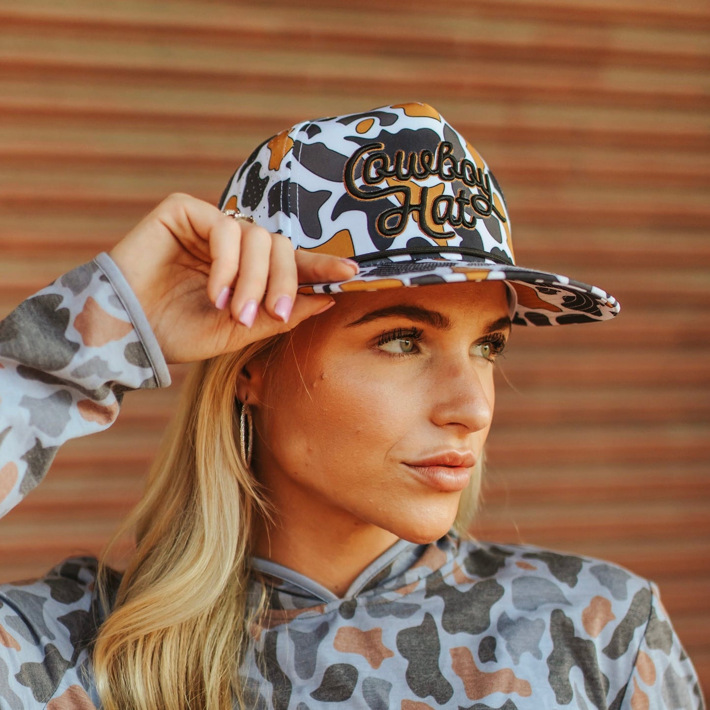 NOLA White “Cowboy Hat” Performance Hat (Qty 12) *Fall 2025 Pre-Order*