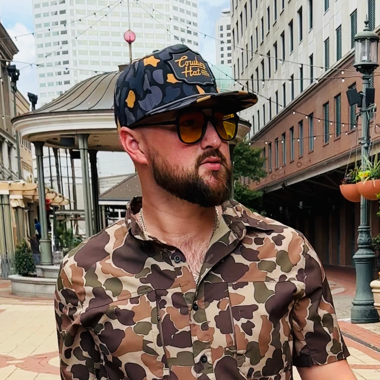 NOLA Black Patch “Cowboy Hat” (Qty 12) *Fall 2025 Pre-Order*