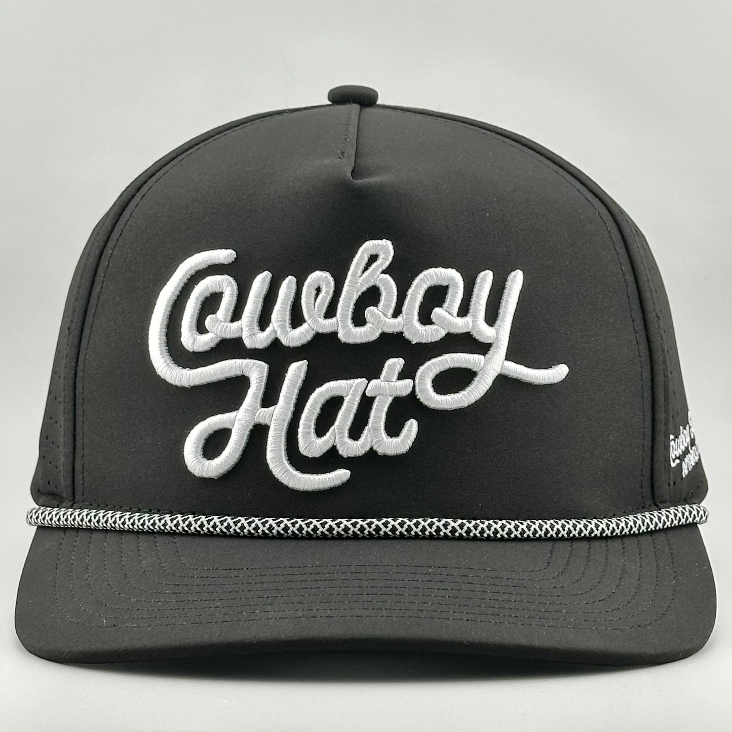 Summer Edition Black “Cowboy Hat” - Performance Hat (QTY 12) *Fall 2025 Pre-Order*