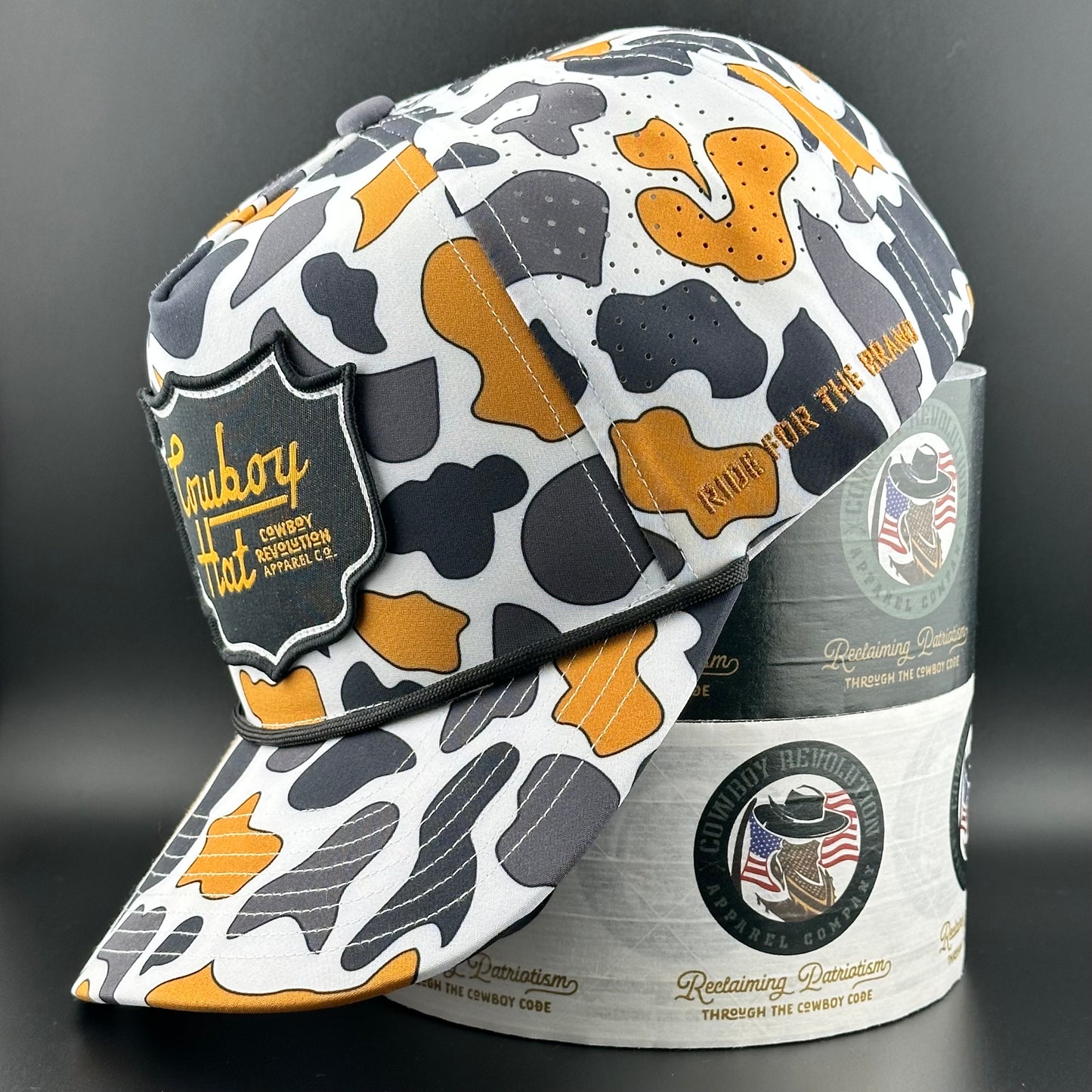 NOLA White Patch “Cowboy Hat” (Qty 12)