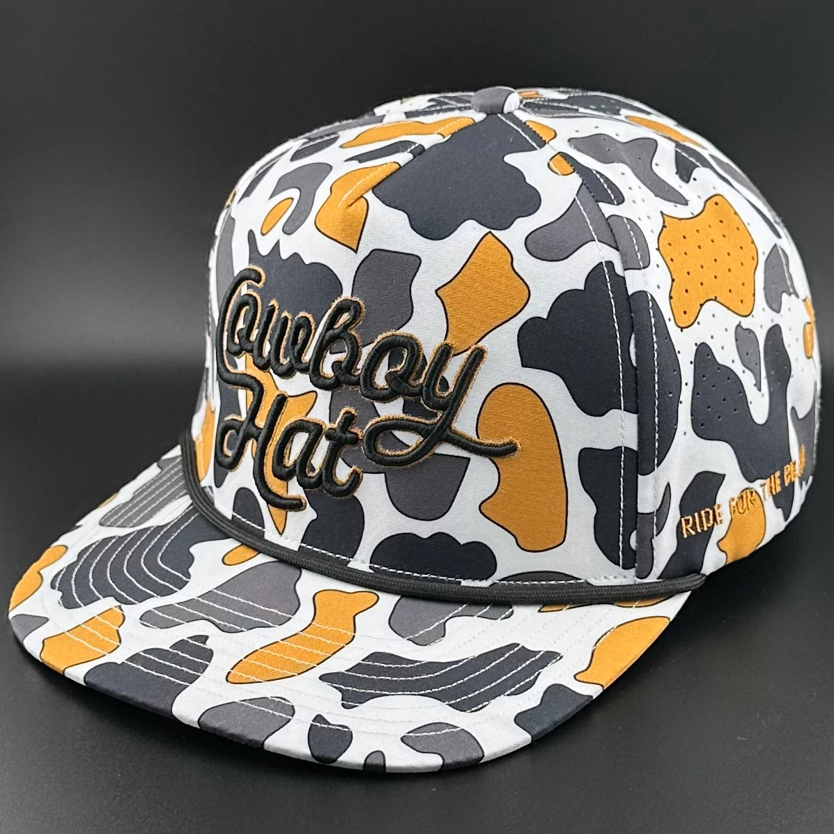 NOLA White “Cowboy Hat” Performance Hat (Qty 12) *Fall 2025 Pre-Order*