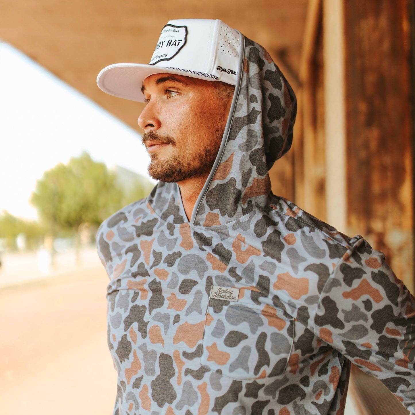 "Brooklyn Bridge" Hooded Sunshirt (MOQ 10 - Assorted Sizes) *Fall 2025 Pre-Order*