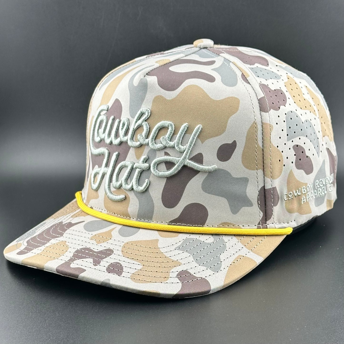 Marshland Camo Script “Cowboy Hat” (Qty 12) *Fall 2025 Pre-Order*