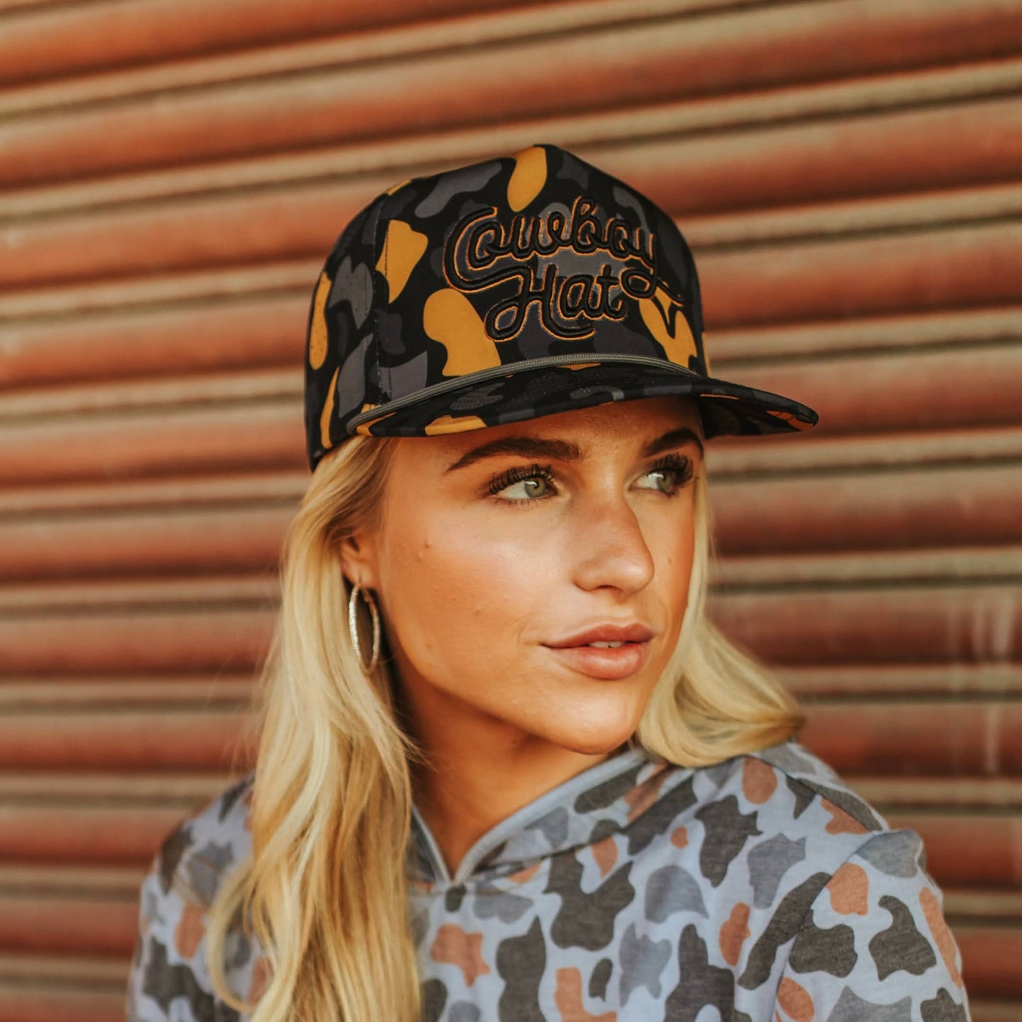 NOLA Black Script “Cowboy Hat”