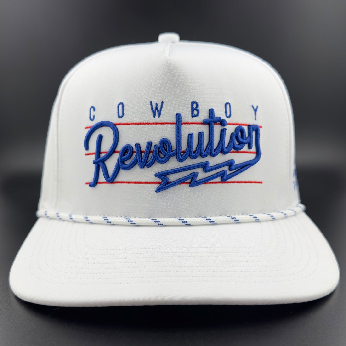 “Lightning" White - Performance Hat