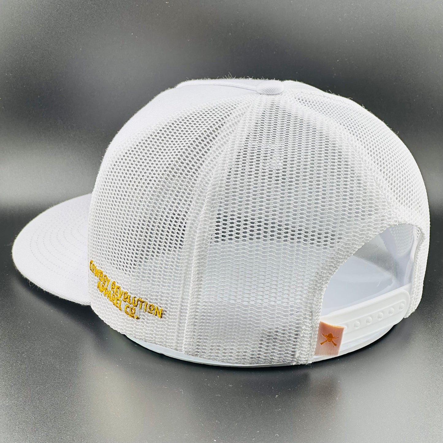 Classic White “Cowboy Hat” Trucker Hat (Qty 12) *Fall 2025 Pre-Order*
