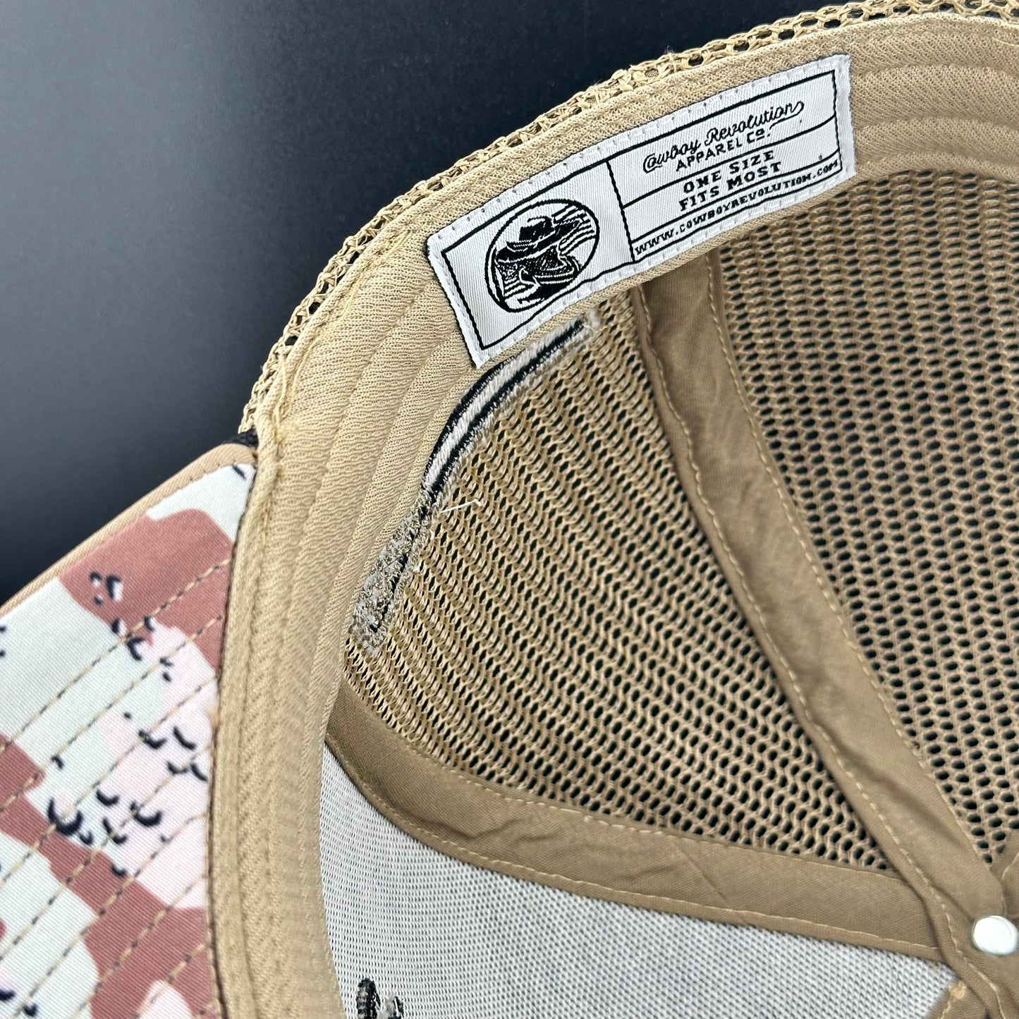 “Sandstorm Veteran” Trucker Hat (Qty 12) *Fall 2025 Pre-Order*