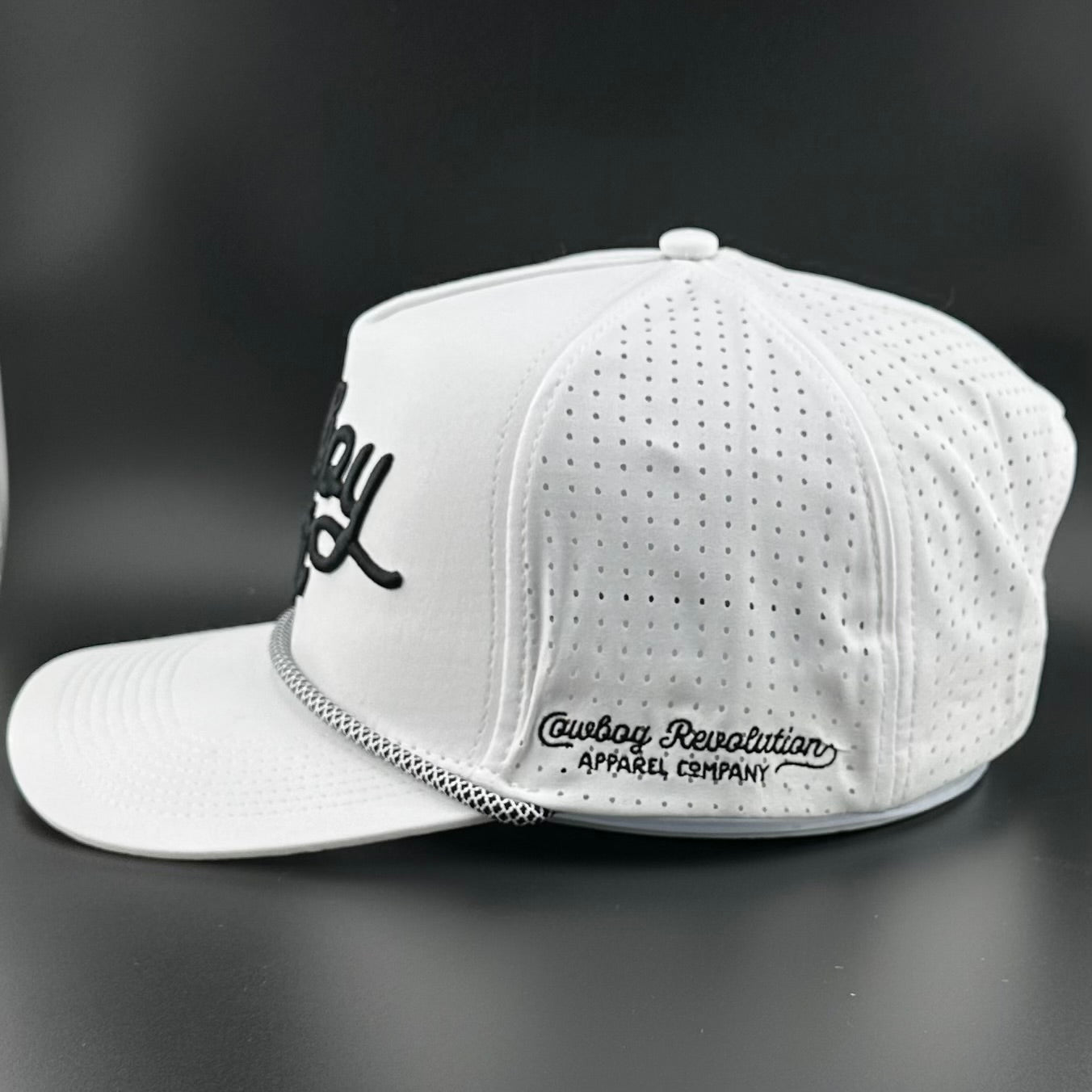 White Summer Edition "Cowboy Hat” - Performance Hat