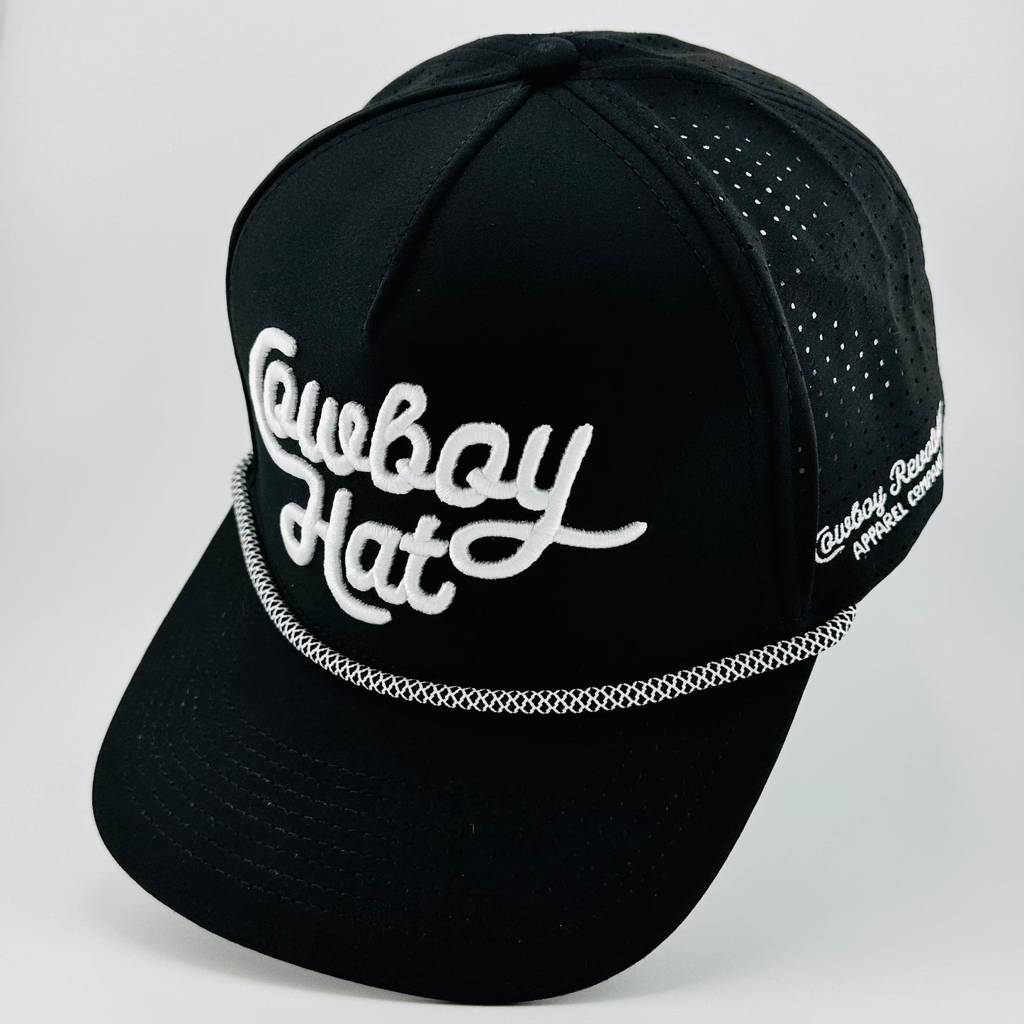 "Cowboy Hat” Summer Edition - Cowboy Revolution Black 5-panel Trucker Hat (QTY 12)