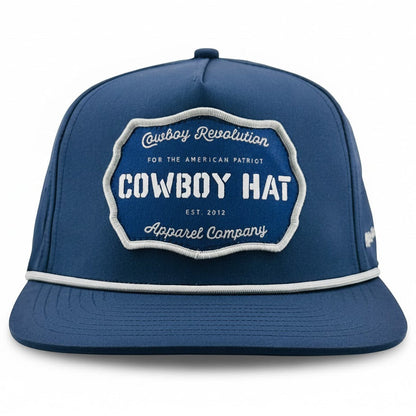 Cowboy Revolution The Point "Cowboy Hat" Patch - Navy, photo 1