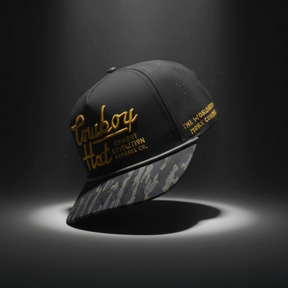 Atakapa Flatline - NOLA Black “Cowboy Hat”