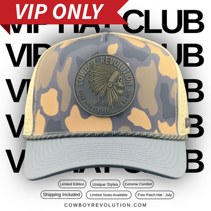 Cowboy Revolution The Point LT "Earn Your Feathers" - Tan, Camo, photo 1