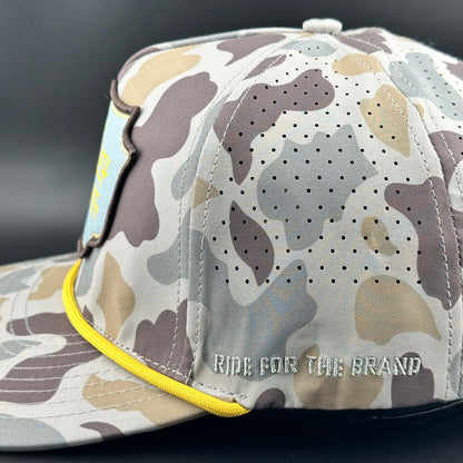 Marshland Camo Patch “Cowboy Hat” (Qty 12)