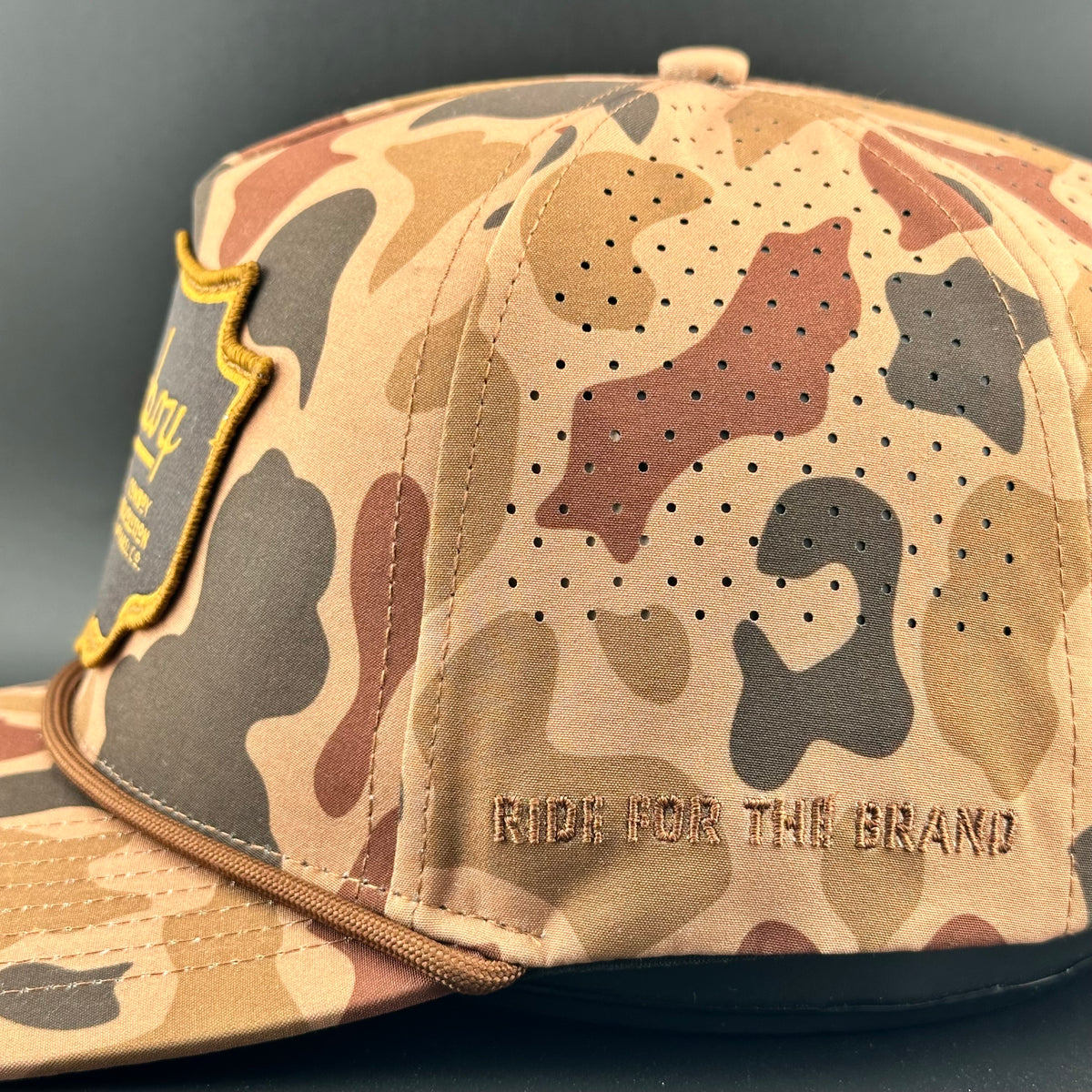 Cowboy Revolution The Point "Cowboy Hat" Patch - Down South Camo, photo 5