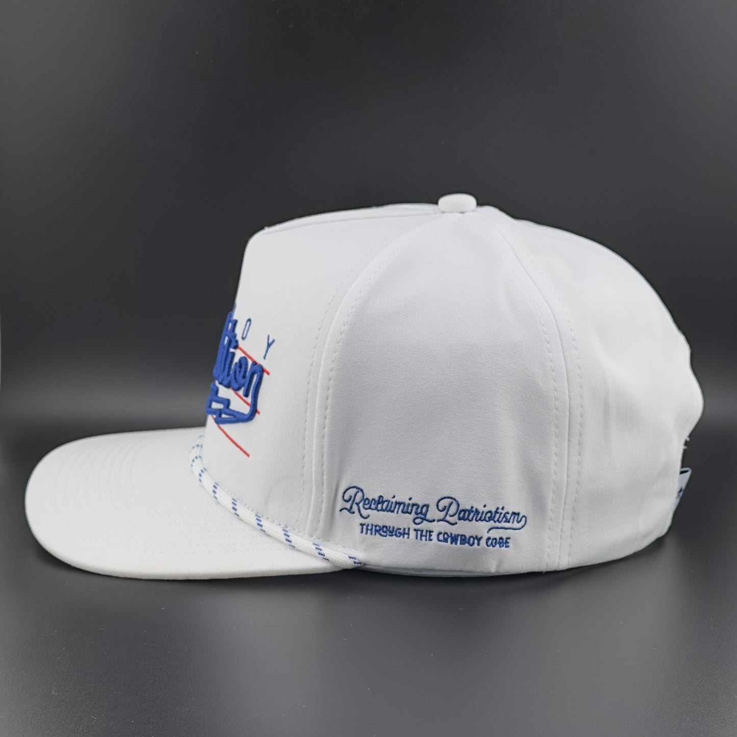 “Lightning" White - Cowboy Revolution 5-panel Performance Hat