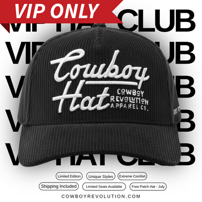 Cowboy Revolution Corduroy “Cowboy Hat” - Limited Edition Hat, photo 2