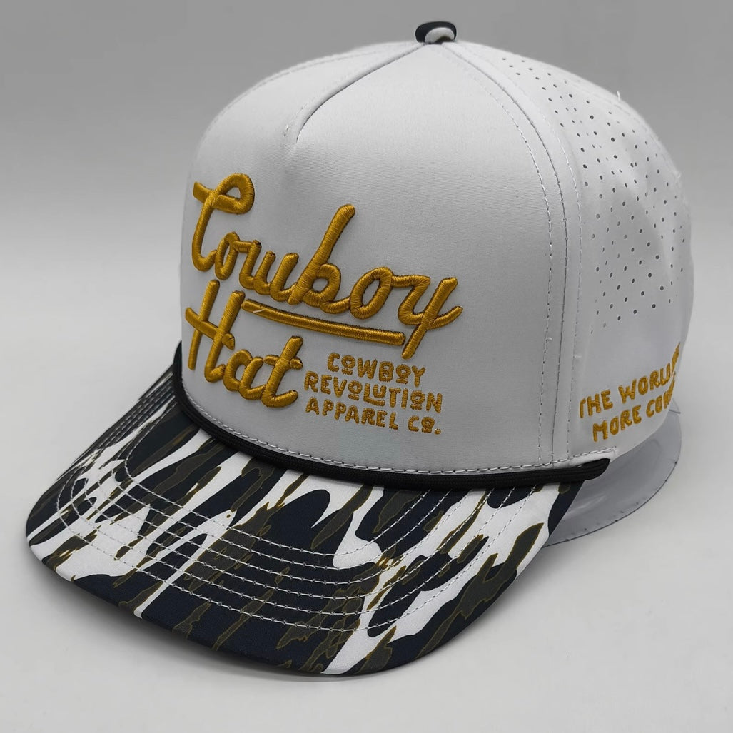 Atakapa Flatline - NOLA White “Cowboy Hat”