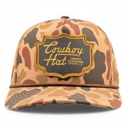 Cowboy Revolution The Point "Cowboy Hat" Patch - Down South Camo, photo 1