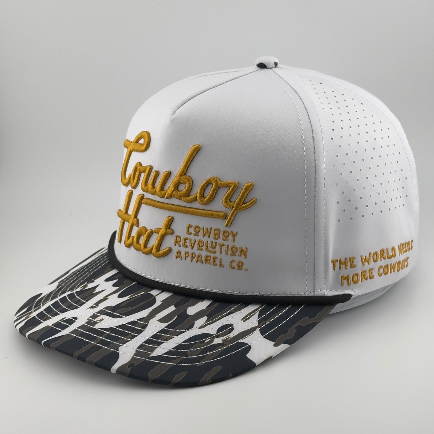 Atakapa Flatline - NOLA White “Cowboy Hat”