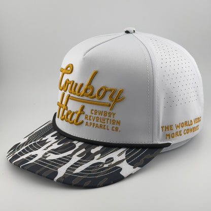 Atakapa Flatline - NOLA White “Cowboy Hat”