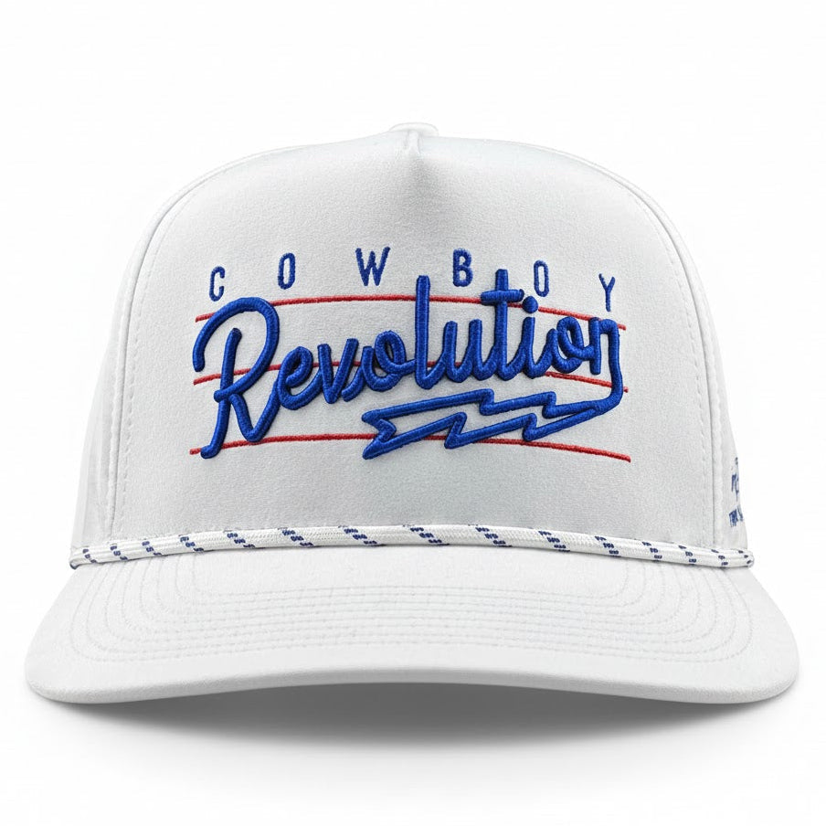 “Lightning" White - Performance Hat