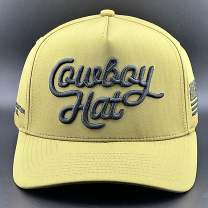 The Veteran “Cowboy Hat” - Cowboy Revolution 5-panel Trucker Hat (QTY 12)