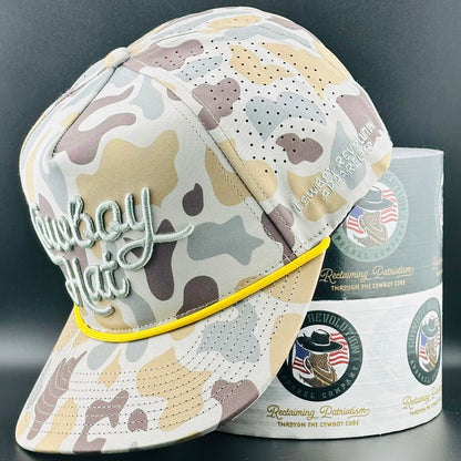 Marshland Camo Script “Cowboy Hat” (Qty 12) *Fall 2025 Pre-Order*