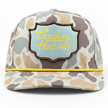 Cowboy Revolution The Point "Cowboy Hat" Patch - Marshland Camo, product photo