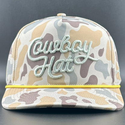 Marshland Camo Script “Cowboy Hat” (Qty 12) *Fall 2025 Pre-Order*