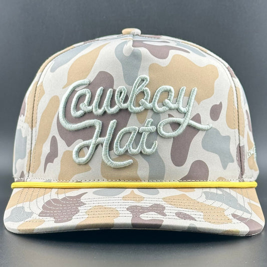 Marshland Camo Script “Cowboy Hat” (Qty 12) *Fall 2025 Pre-Order*