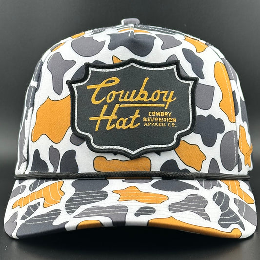 NOLA White Patch “Cowboy Hat” (Qty 12) *Fall 2025 Pre-Order*
