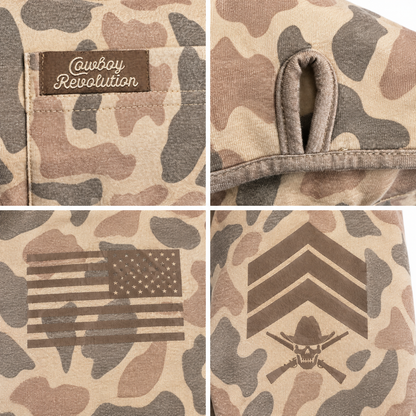 Cowboy Revolution Down South Hooded Long-Sleeve Sunshirt, detail close-up