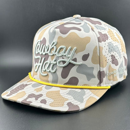 Marshland Camo Script “Cowboy Hat” (Qty 12) *Fall 2025 Pre-Order*