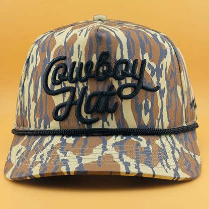 Old Camo “Cowboy Hat” - Cowboy Revolution 5-panel Performance Hat (QTY 12)