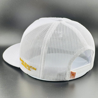 Classic White “Cowboy Hat” Trucker Hat (Qty 12) *Fall 2025 Pre-Order*