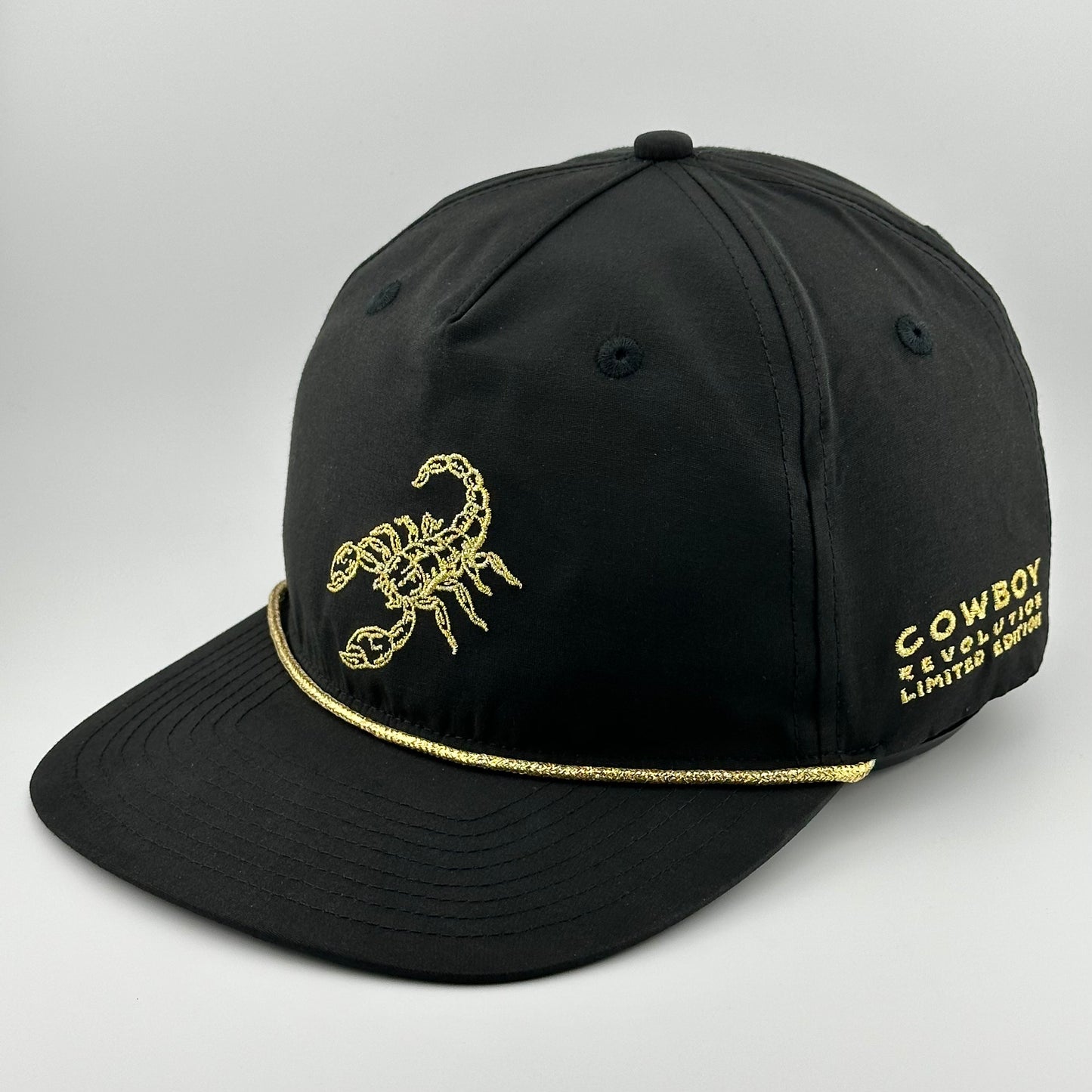 "Golden Scorpion" Limited Edition Grandpa Rope Hat (Qty 12)