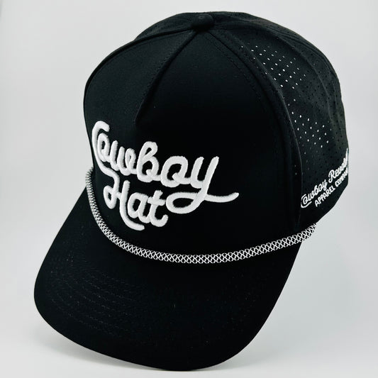 "Cowboy Hat” Summer Edition - Cowboy Revolution Black 5-panel Trucker Hat (QTY 12)