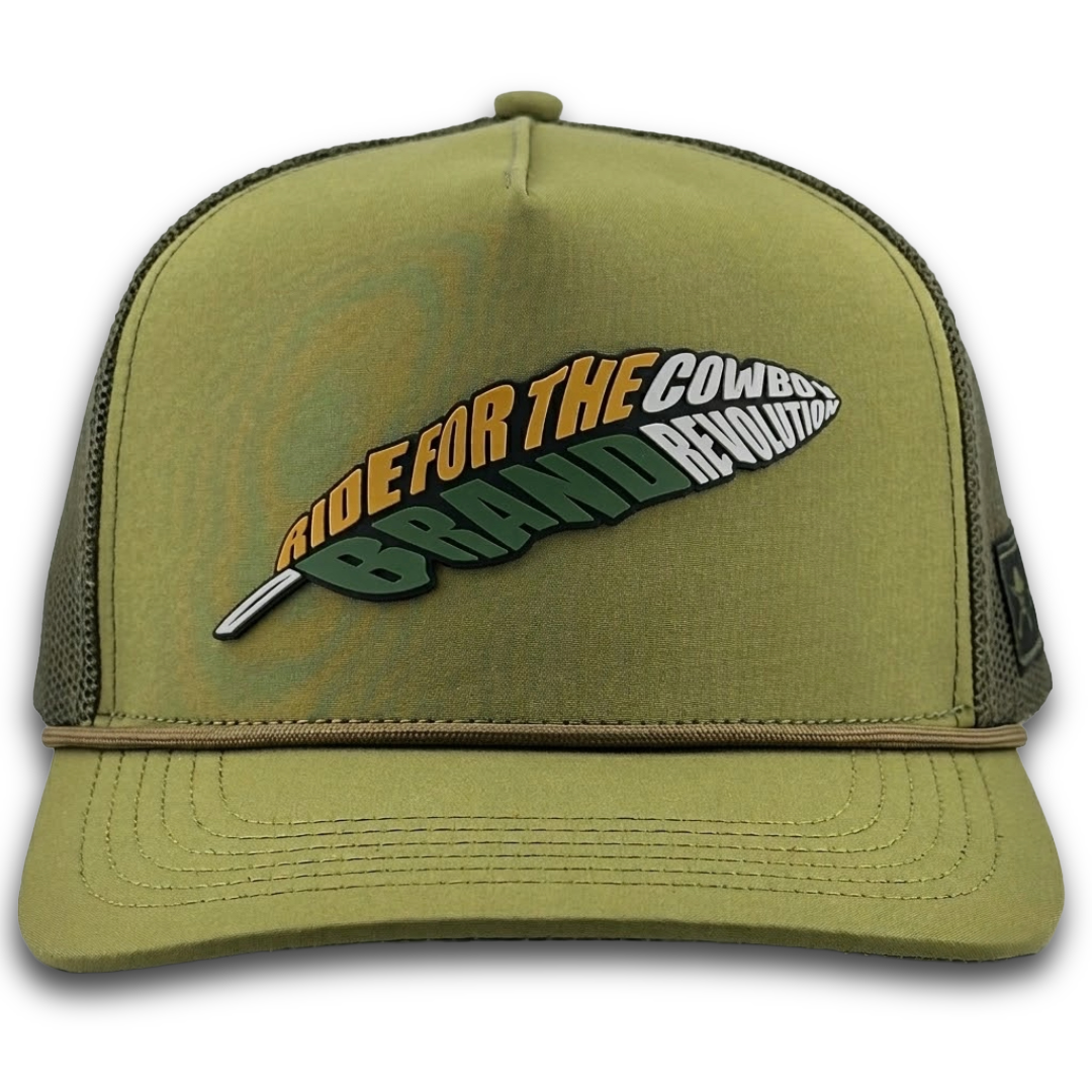 Cowboy Revolution The Hand LT "Ride For The Brand" - Green, photo 1
