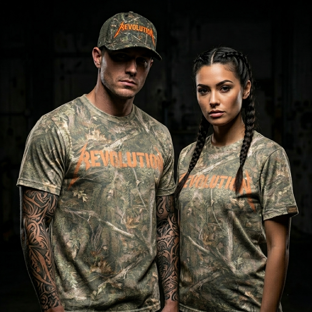 Backwoods Camo “Shocker" Premium Short Sleeve Tee