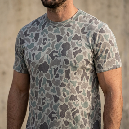 Marshland Classic Camo Vintage Tee