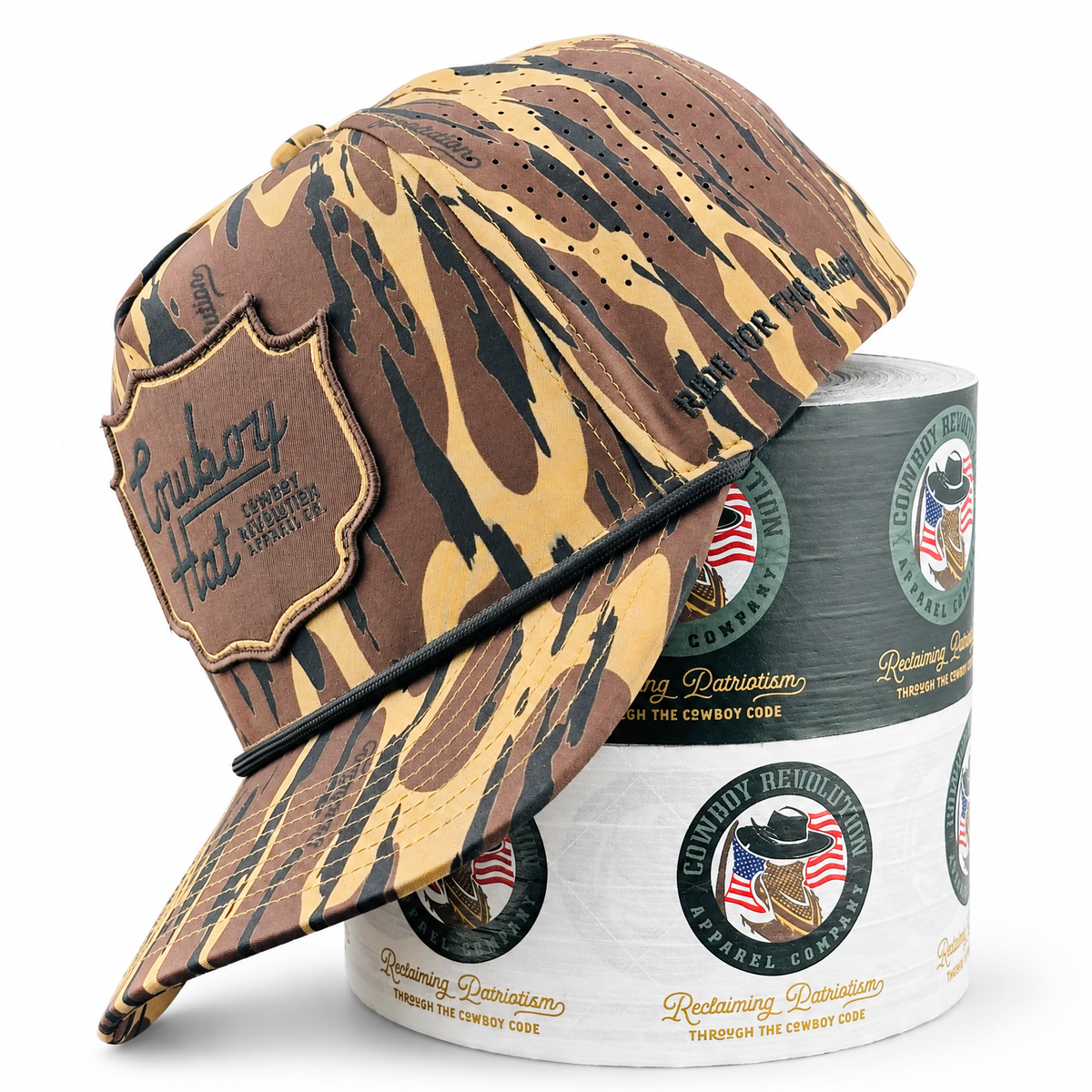 Cowboy Revolution The Point Swampland Patch - Atakapa Camo, inside labels