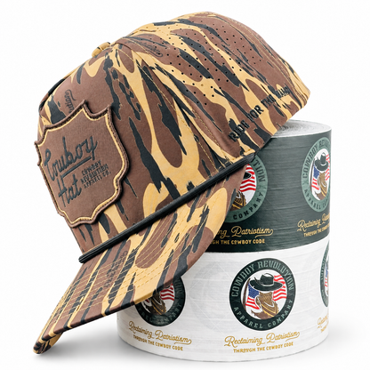 Cowboy Revolution The Point Swampland Patch - Atakapa Camo, inside labels