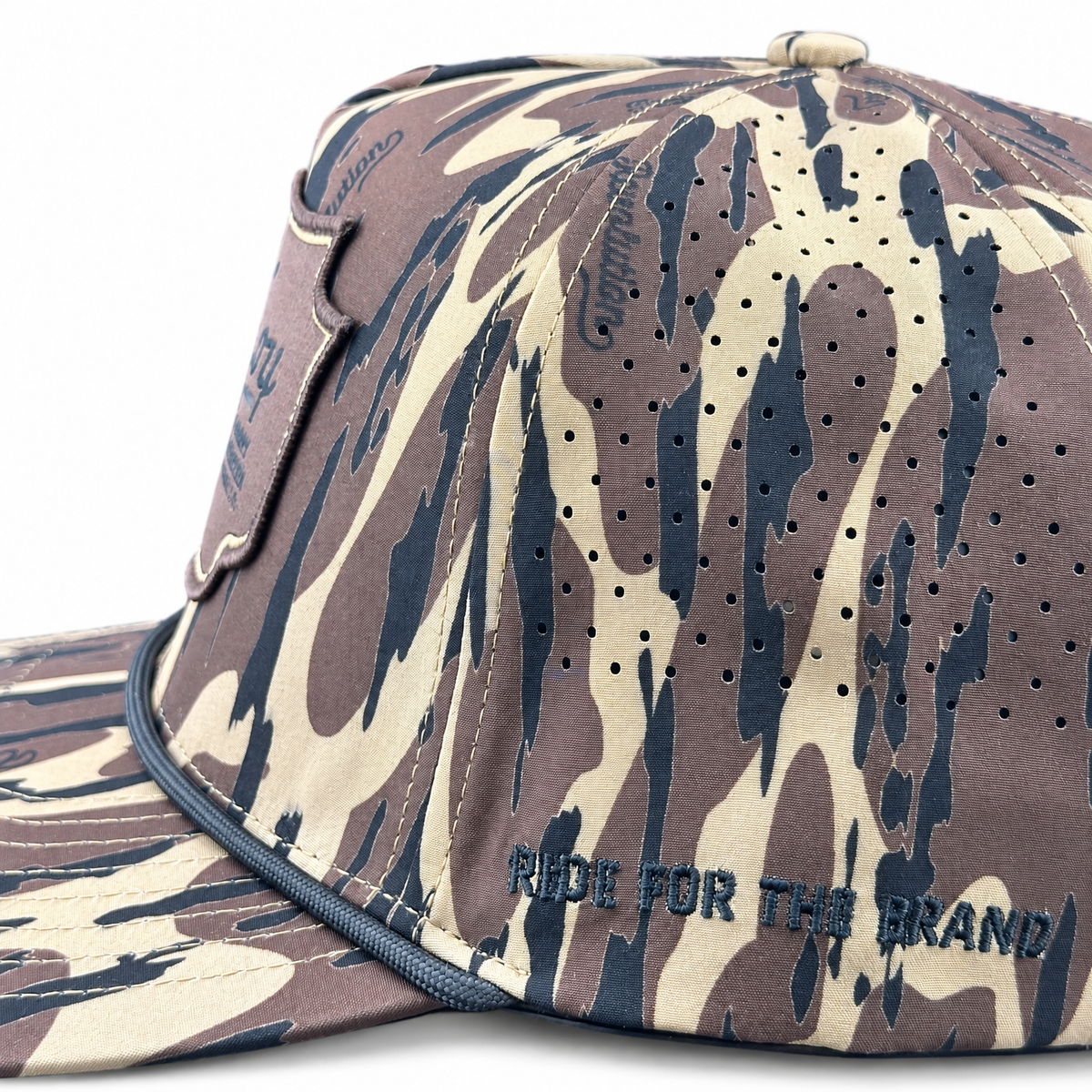 Cowboy Revolution The Point Swampland Patch - Atakapa Camo, detail view