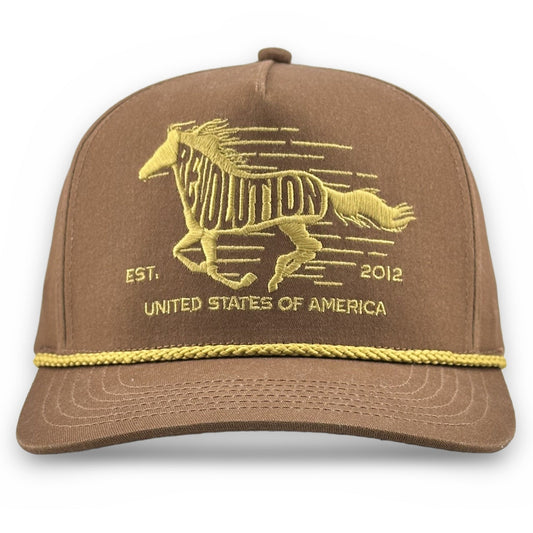 Cowboy Revolution The Point LT "Wild Horse" in Cotton, Brown, front view