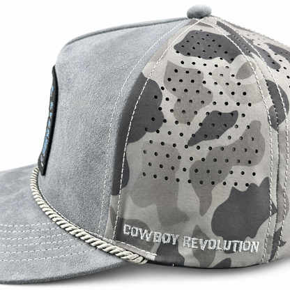 The Point "Forever & Ever, Amen" Patch - Grey / Black Ops Camo