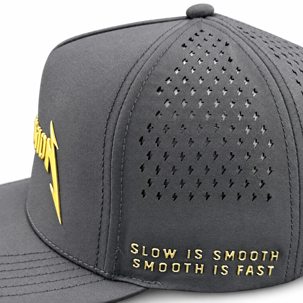 Cowboy Revolution The Point "Gold Standard" Shocker - Black / Metallic Gold, side view